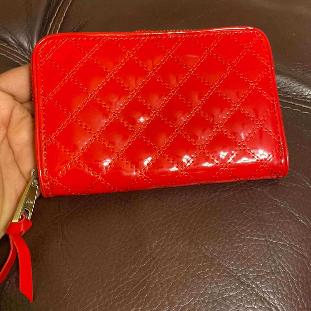 MNG  shiny red women’s cute 🥰 wallet